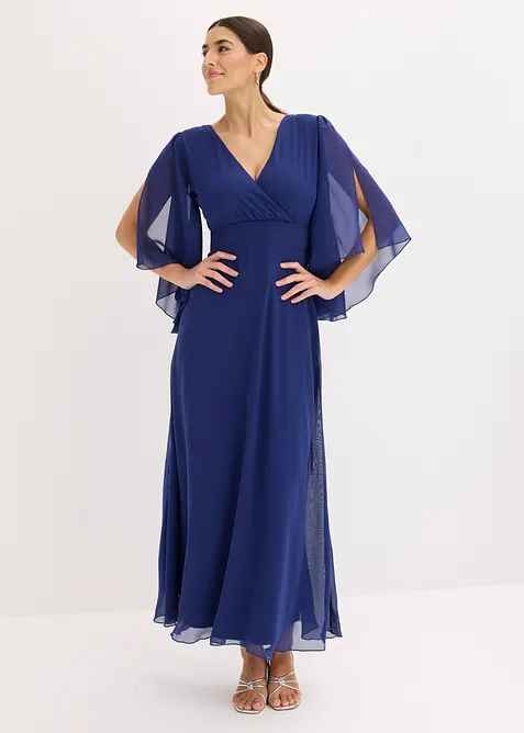 Robe de soir&eacute;e en mousseline, bonprix
