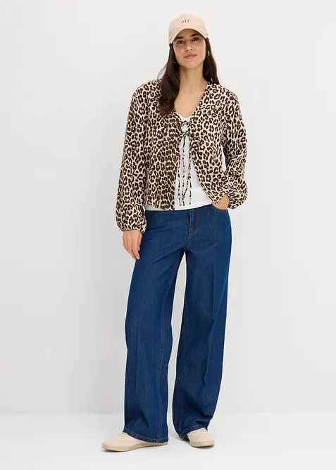 Bol&eacute;ro en gaze de coton, bonprix