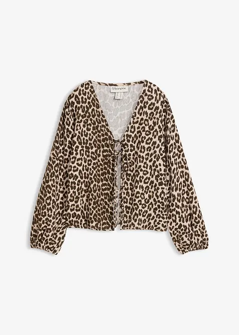 Bol&eacute;ro en gaze de coton, bonprix