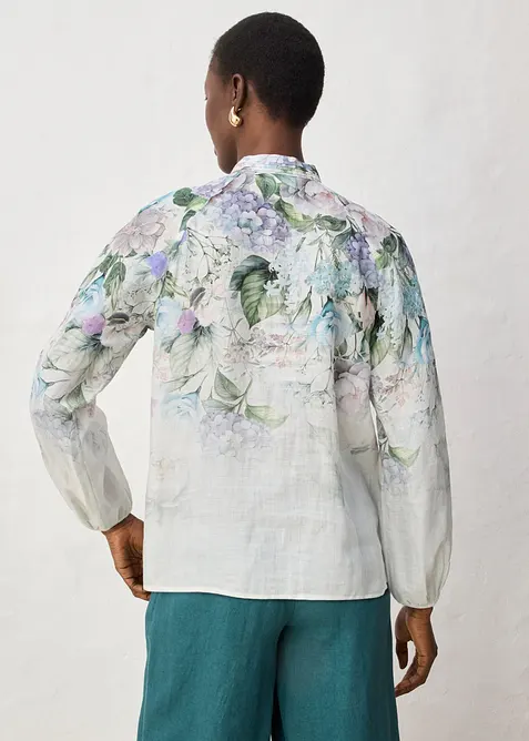 Tunique-blouse en ramie rafra&icirc;chissante, bonprix