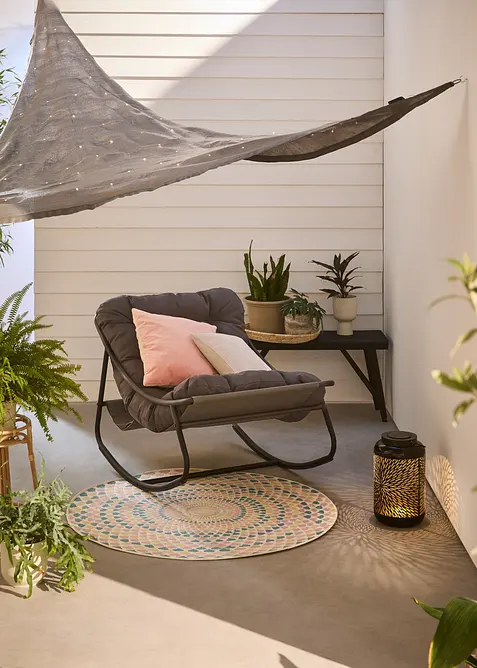 Voile d&rsquo;ombrage LED solaire, bonprix