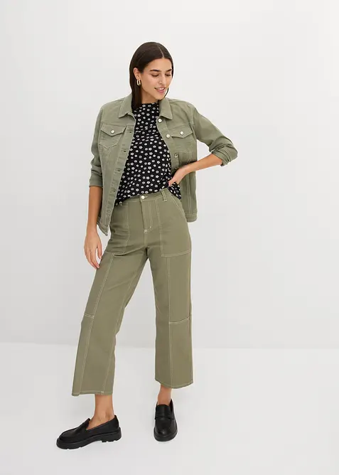 T-shirts en coton extensible, bonprix