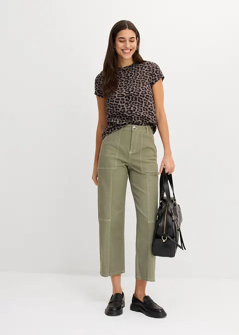 T-shirts en coton extensible, bonprix