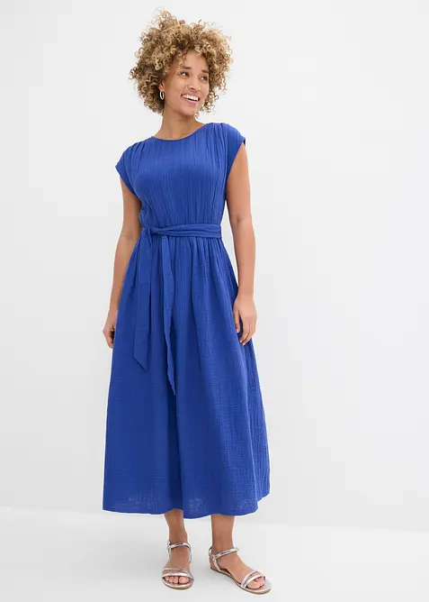 Robe midi 100% coton, bonprix