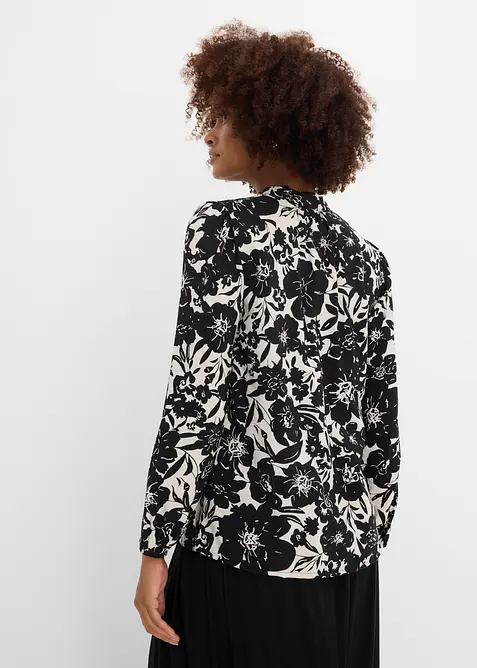 Blouse &agrave; rubans de dentelle, bonprix