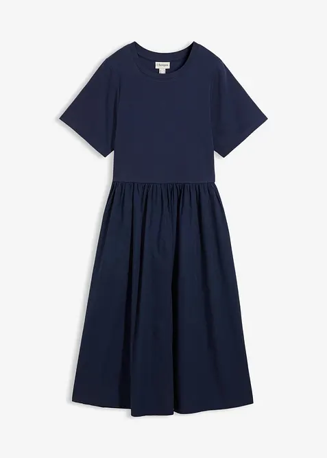 Robe midi 100% coton, bonprix