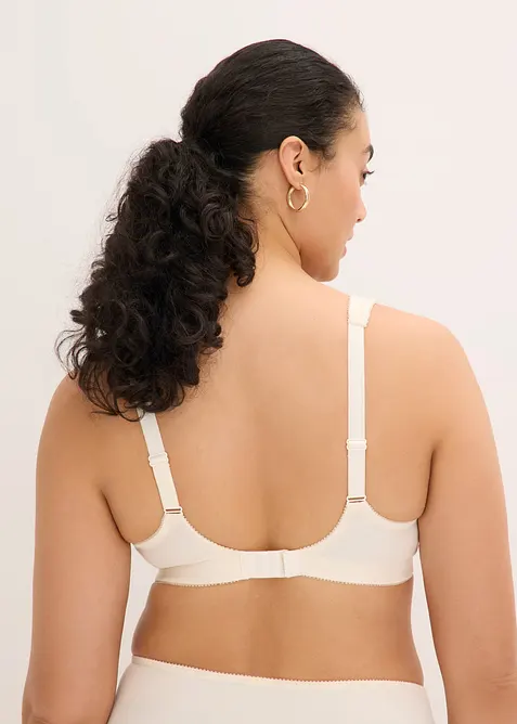 Soutien-gorge grand maintien sans armatures, bretelles rembourr&eacute;es, bonprix