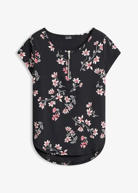 T-shirt oversize en coton extensible, bonprix