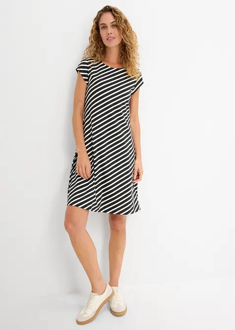 Robe cintr&eacute;e en jersey, bonprix