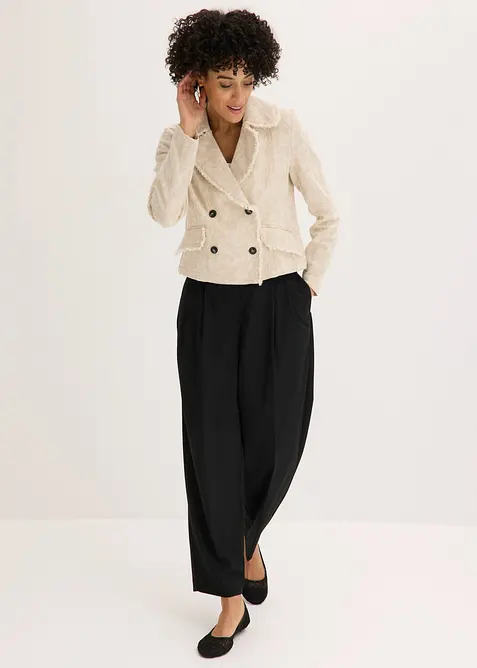 Veste mi-saison en jacquard de coton, bonprix