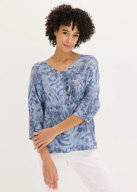 Pull  &agrave; manches chauve-souris, bonprix