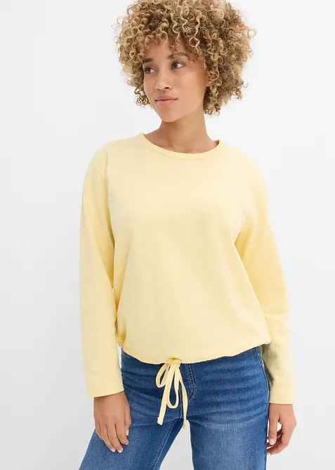 Sweat 100% coton, bonprix