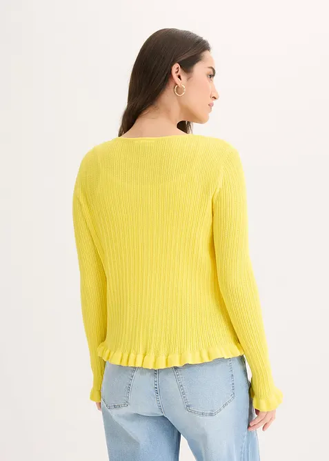 Gilet en fine maille, bonprix