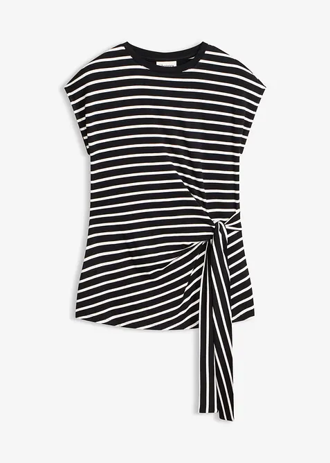 T-shirt avec drap&eacute;, bonprix