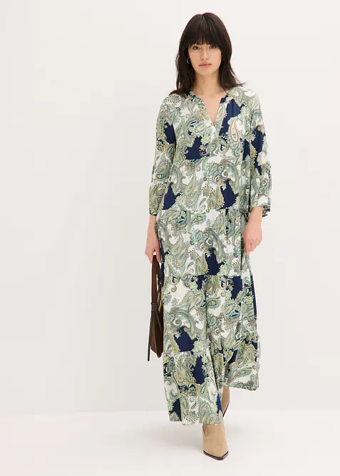 Robe longue et fluide en viscose, bonprix