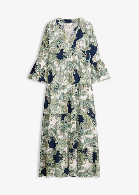 Robe longue et fluide en viscose, bonprix