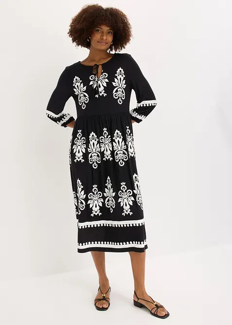 Robe douce en jersey viscose, bonprix