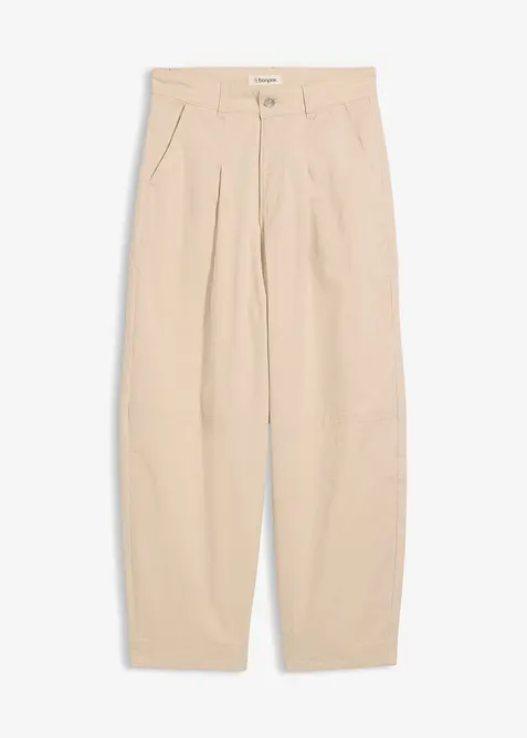 Pantalon ballon large et l&eacute;ger, bonprix