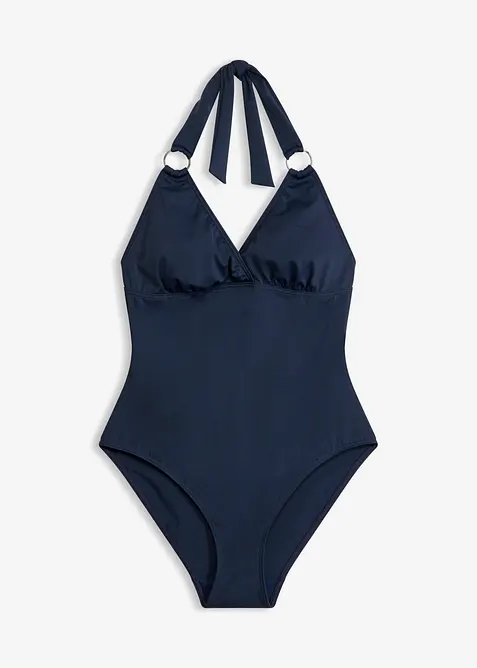 Maillot 1 pi&egrave;ce dos nu avec anneaux, bonprix