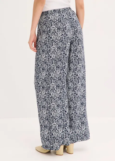 Pantalon &agrave; taille &eacute;lastiqu&eacute;e, bonprix