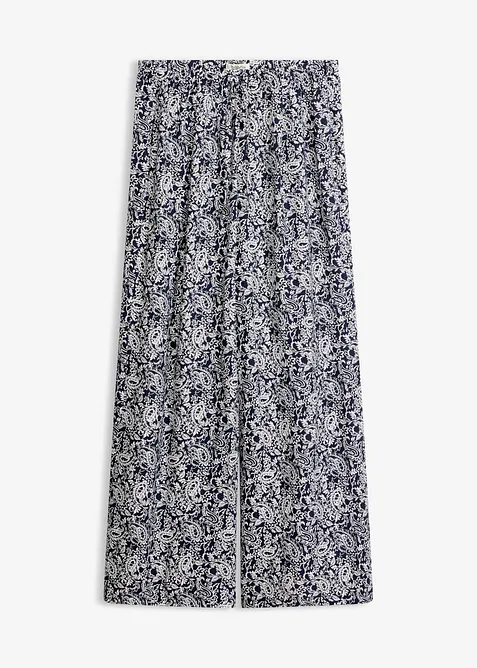 Pantalon &agrave; taille &eacute;lastiqu&eacute;e, bonprix