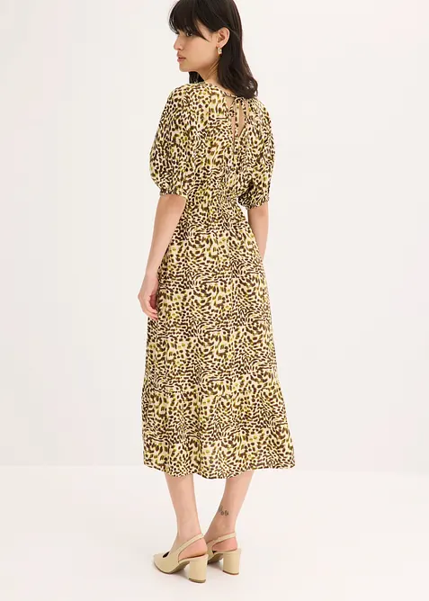 Robe midi en viscose fluide, bonprix