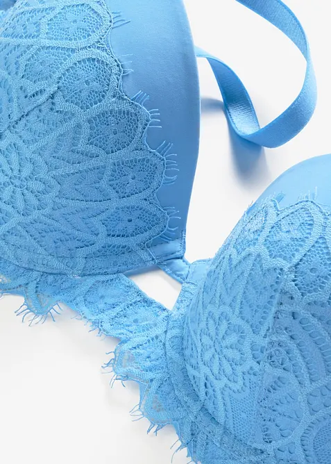Soutien-gorge &agrave; coques et dentelle orientale, bonprix