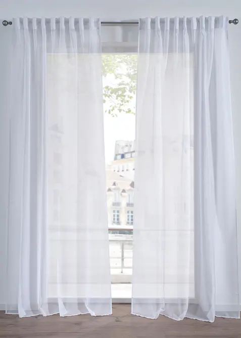 Voilage textur&eacute; en diverses tailles (1&nbsp;pce), bonprix