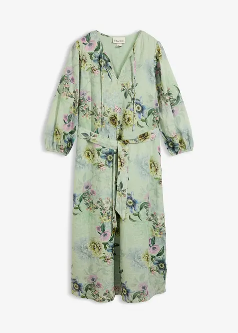 Robe longue en ramie, bonprix