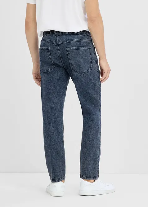 Jean l&eacute;ger, taille extensible, loose, bonprix