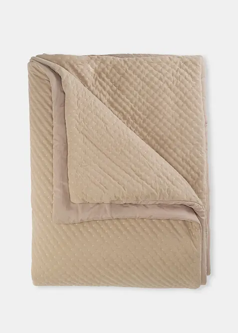 Couvre-lit en velours, bonprix