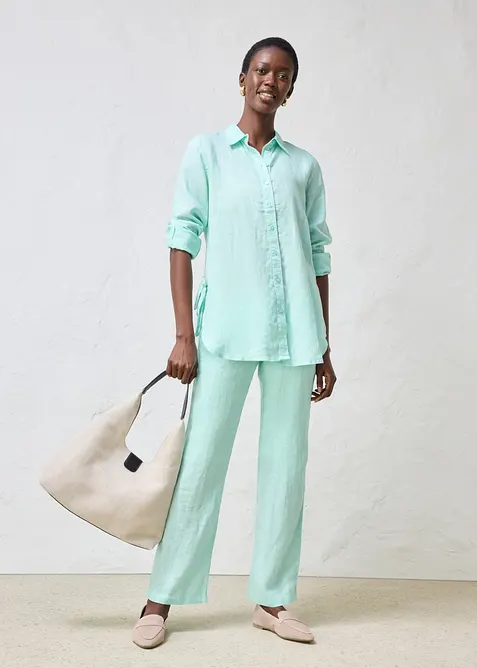 Chemisier 100&nbsp;% lin, bonprix