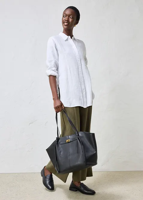 Chemisier 100&nbsp;% lin, bonprix