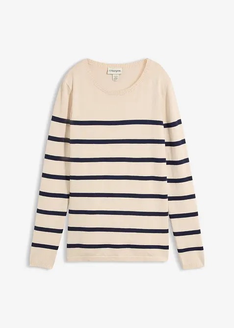 Pull de grossesse et d&rsquo;allaitement en maille l&eacute;g&egrave;re, bonprix