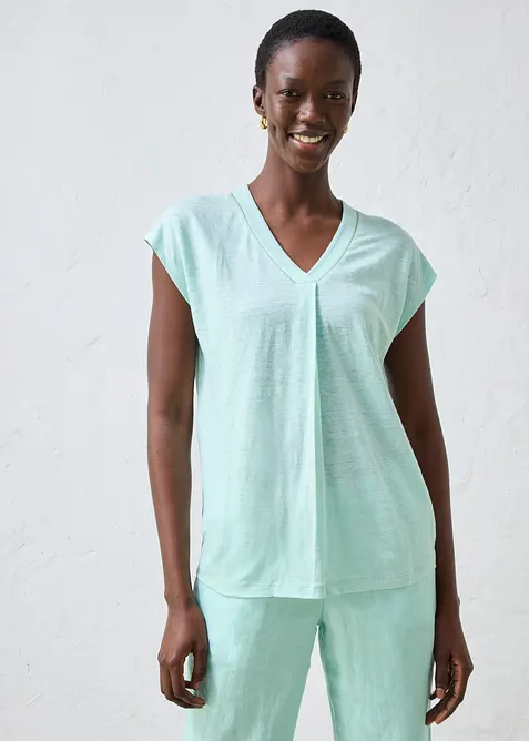 T-shirt 100% lin, bonprix