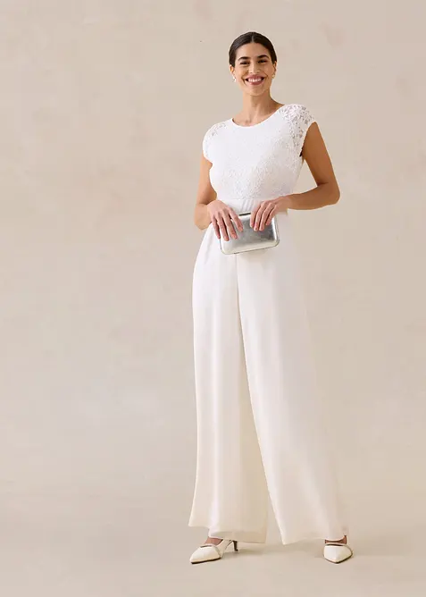 Combinaison en mousseline avec dentelle, bonprix