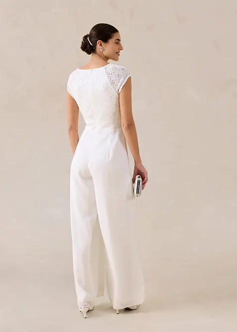 Combinaison en mousseline avec dentelle, bonprix