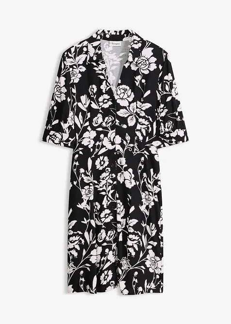 Robe-chemise en viscose fluide, bonprix