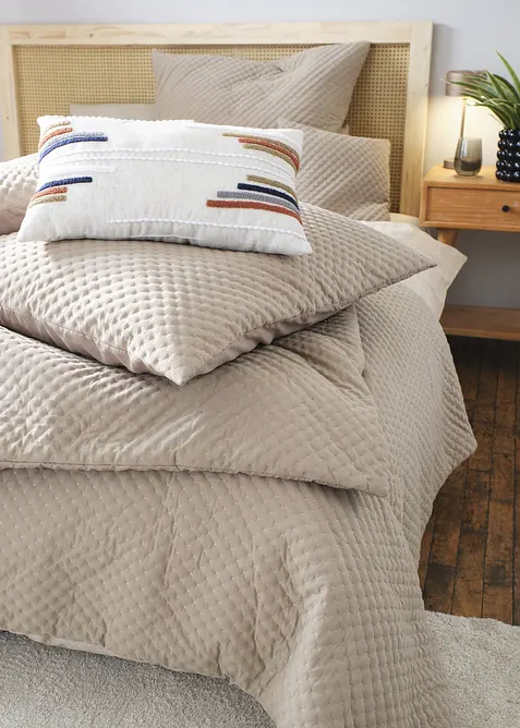 Coussin d&eacute;co textur&eacute;, bonprix