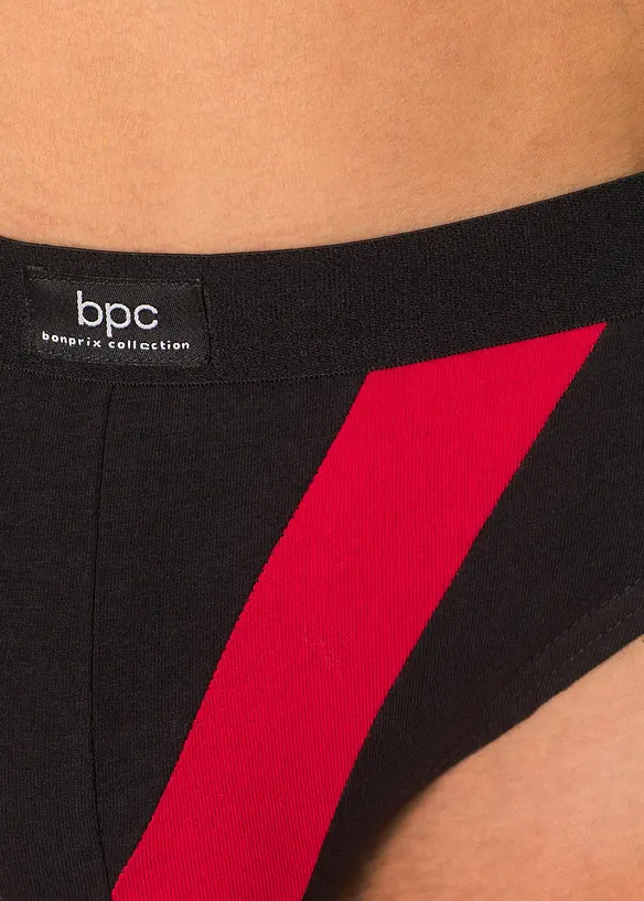 Lot de 5 slips coton, bonprix