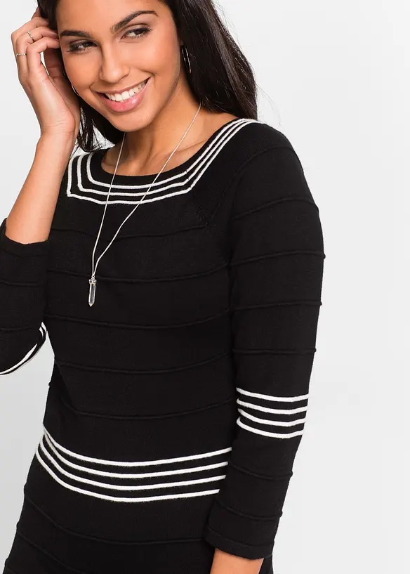 Robe douce en maille, bonprix