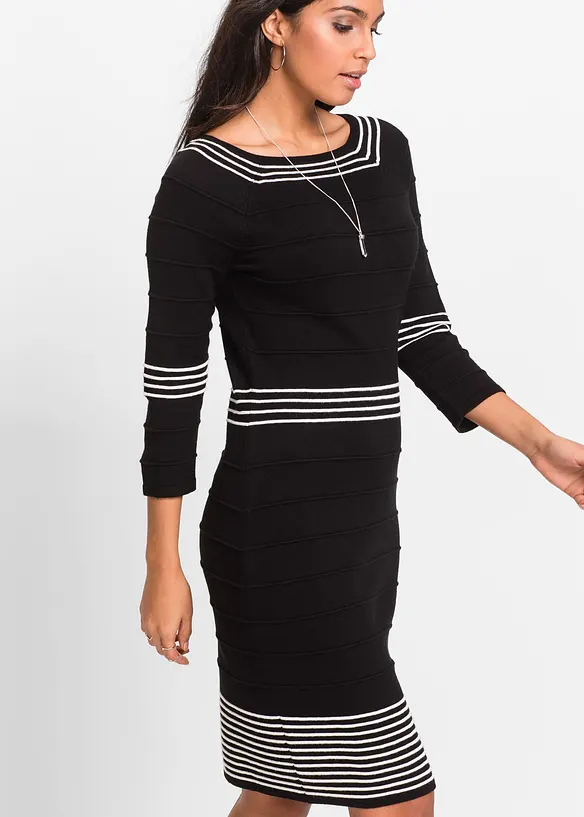 Robe douce en maille, bonprix