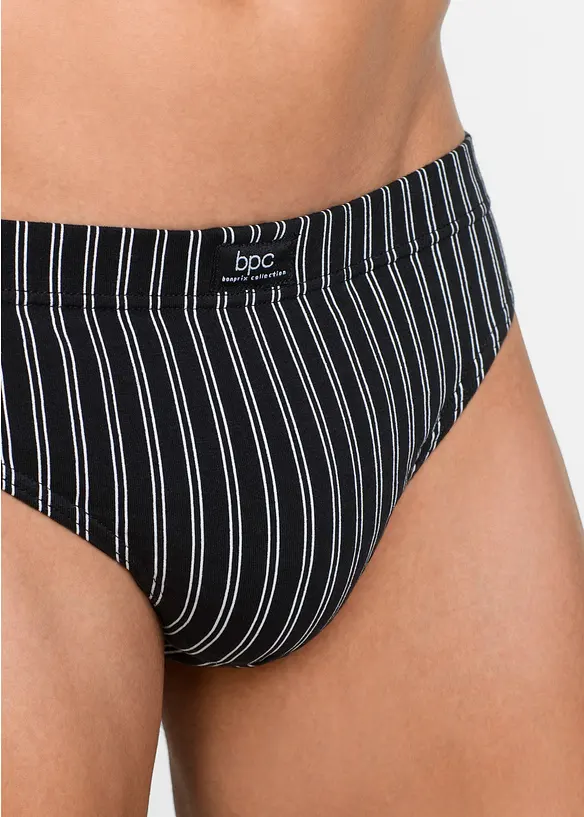 Lot de 5 slips coton, bonprix