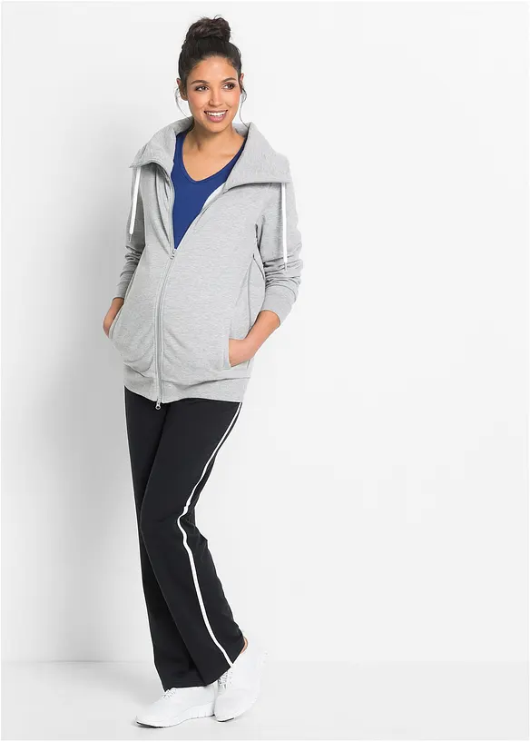 Jogging de grossesse avec du coton, droit, bonprix