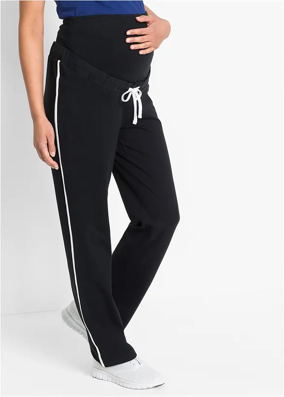 Jogging de grossesse avec du coton, droit, bonprix