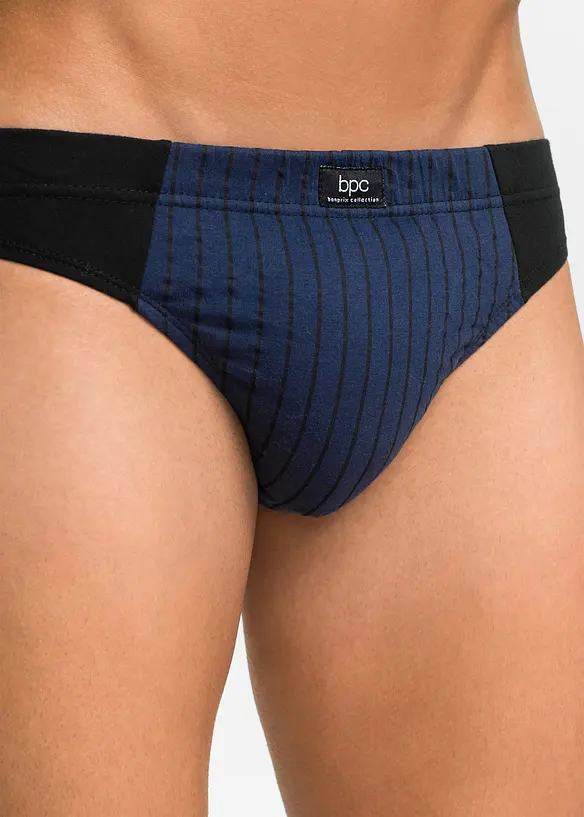 Lot de 5 slips en coton doux, bonprix