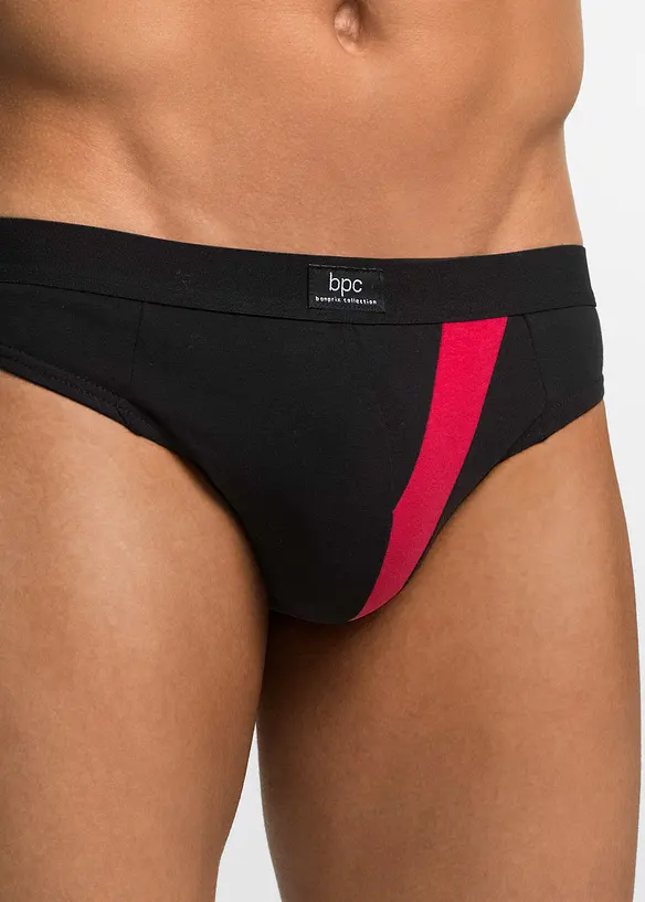 Lot de 5 slips coton, bonprix