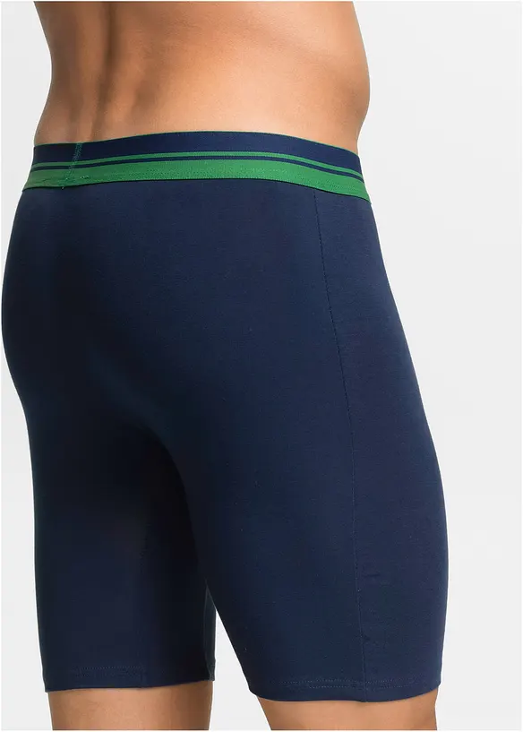 Lot de 2 boxers longs coton, bonprix