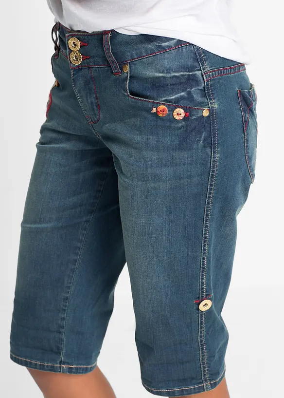 Bermuda en jean, bonprix