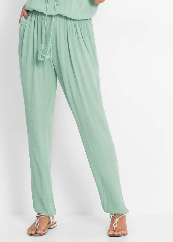 Combinaison en viscose texturée, bonprix